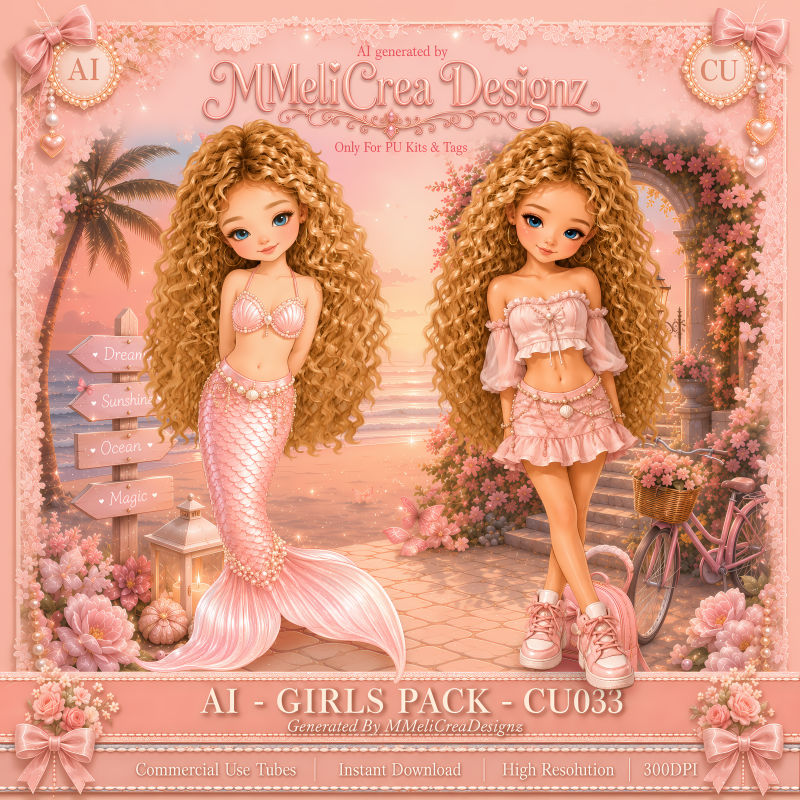 (image for) AI - GIRLS PACK CU033 (CU4PU/PNG)